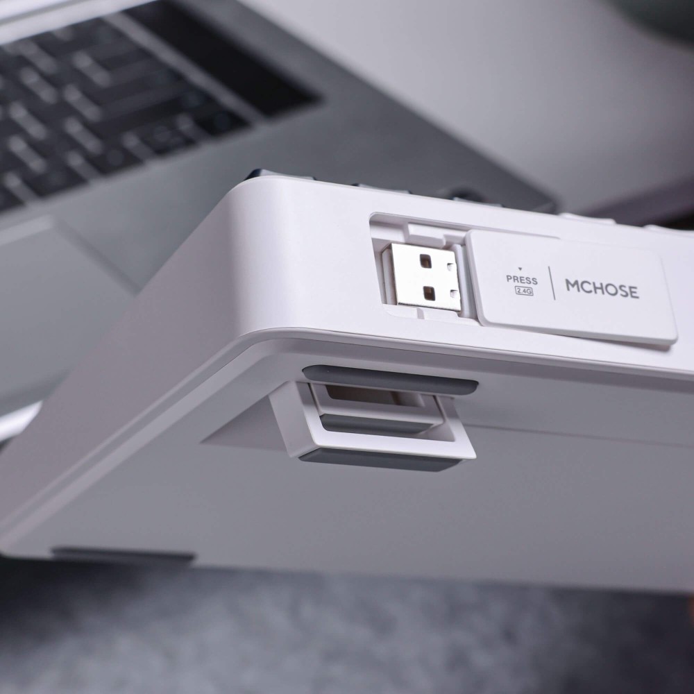 MCHOSE G87 ANSI Wireless Keyboard – Gasket Mount & Cabbage Tofu V2 Switches
