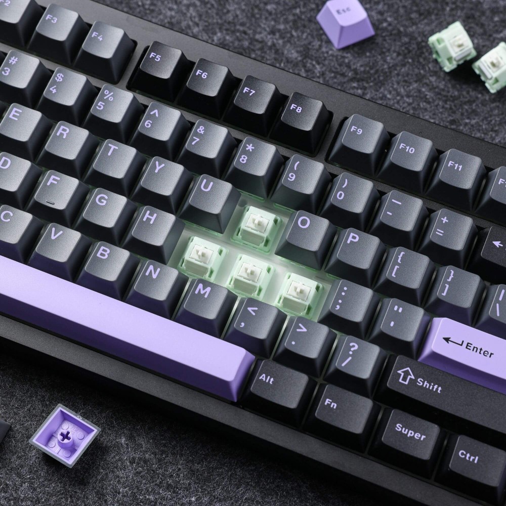 mchose GX87 Ultra – Aluminum TKL with Vintage White Switches & QMK/VIA