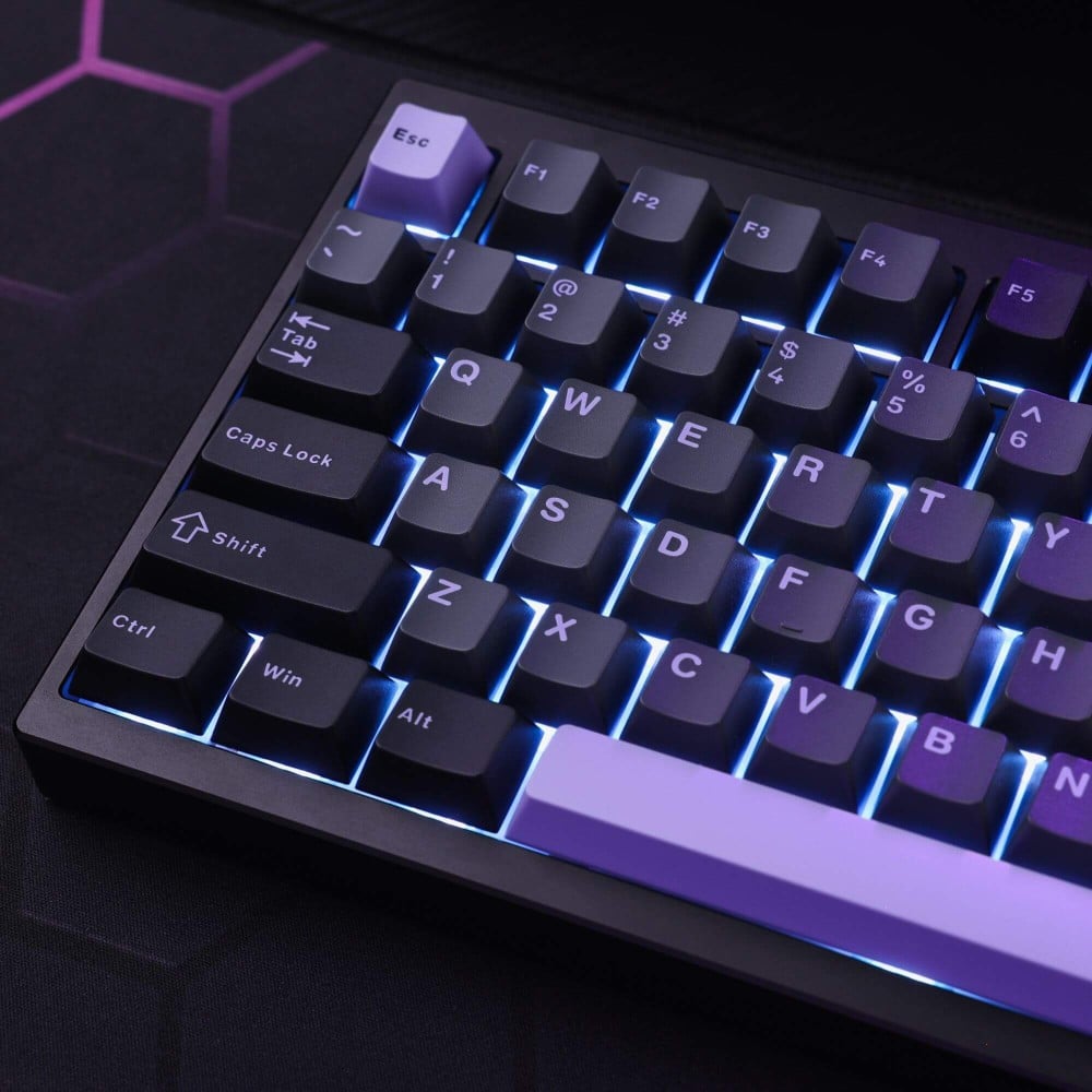 mchose GX87 Ultra – Aluminum TKL with Vintage White Switches & QMK/VIA