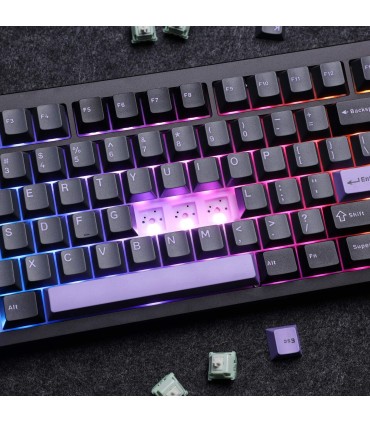 mchose GX87 Ultra – Aluminum TKL with Vintage White Switches & QMK/VIA