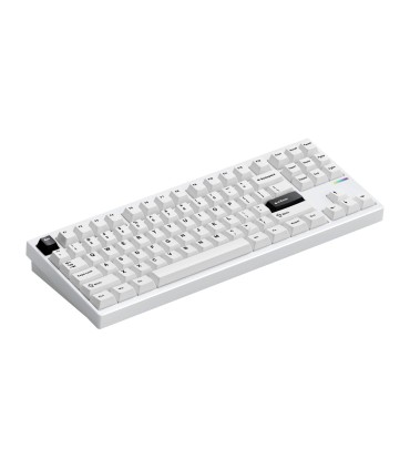 mchose GX87 Ultra – TKL en aluminium avec interrupteurs blancs vintage et QMK/VIA