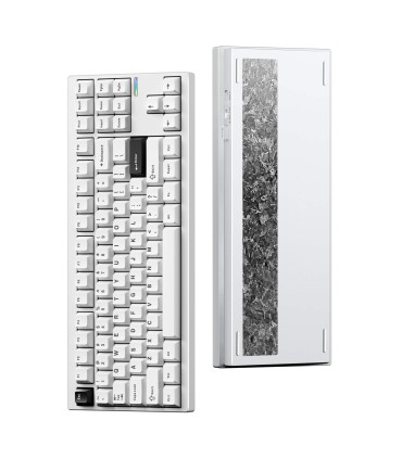 mchose GX87 Ultra – Aluminum TKL with Vintage White Switches & QMK/VIA