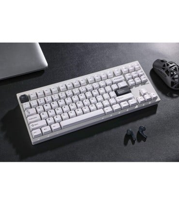 mchose GX87 Ultra – Aluminum TKL with Vintage White Switches & QMK/VIA