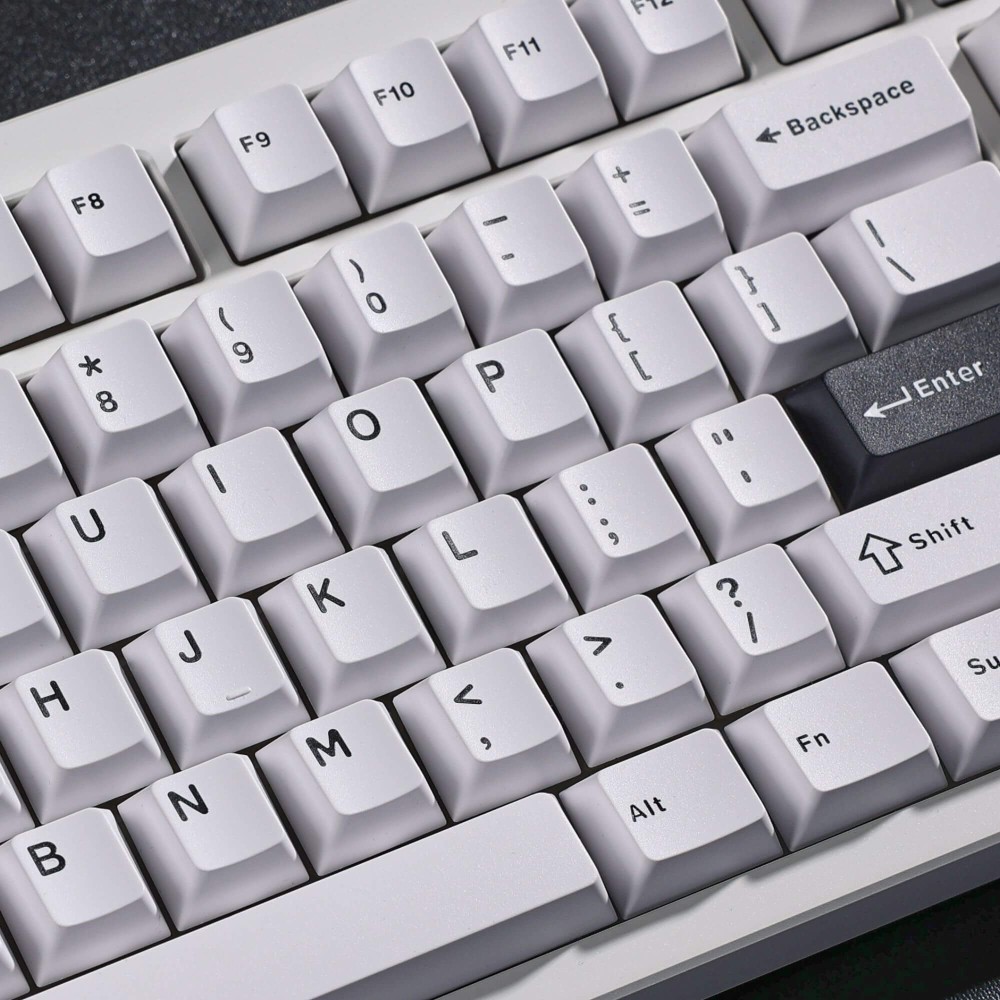 mchose GX87 Ultra – TKL en aluminium avec interrupteurs blancs vintage et QMK/VIA