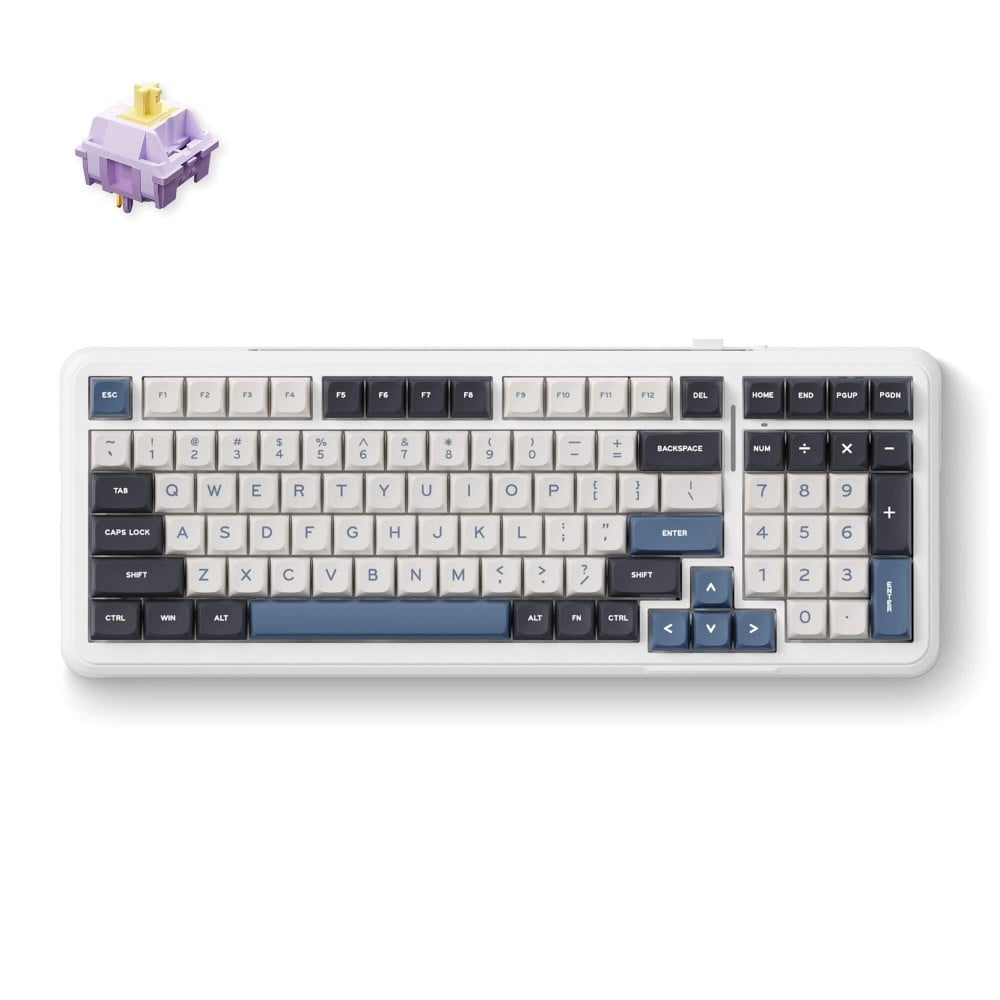 MCHOSE K99 Mechanical Keyboard Navy Blue