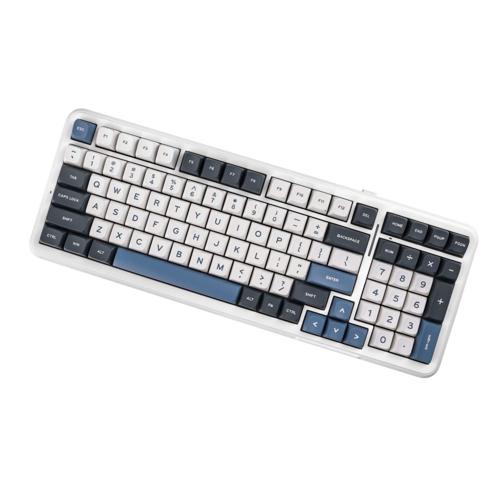 MCHOSE K99 ANSI – Clavier à 98 % avec commutateurs Hyacinth et 4 couleurs
