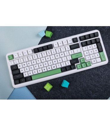 MCHOSE K99 ANSI – Clavier à 98 % avec commutateurs Hyacinth et 4 couleurs