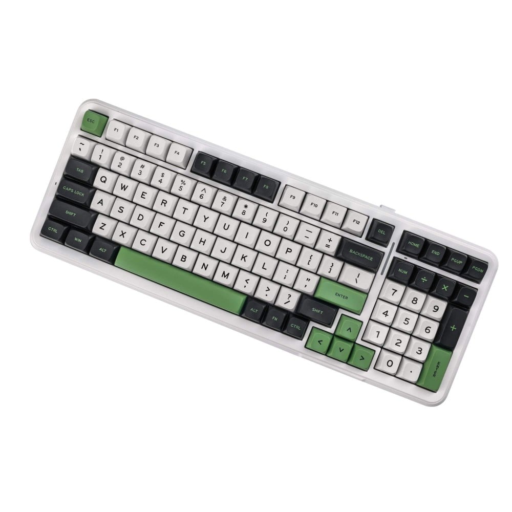 MCHOSE K99 ANSI – Clavier à 98 % avec commutateurs Hyacinth et 4 couleurs