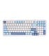 MCHOSE Clavier mécanique K99 Bleu Ciel