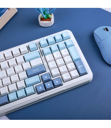 MCHOSE K99 ANSI – Clavier à 98 % avec commutateurs Hyacinth et 4 couleurs