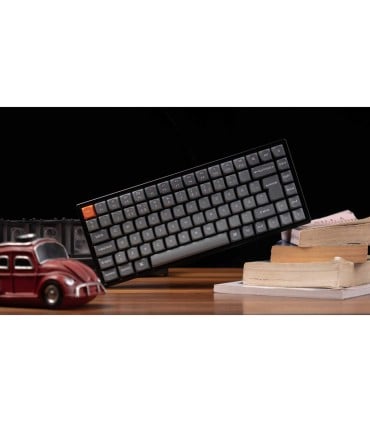 Keychron K2 Max ISO-CH mit Super Red Switch – Wireless 75% Tastatur