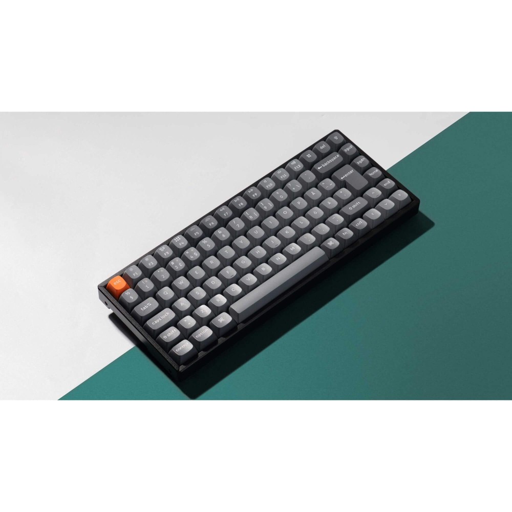 Keychron K2 Max ISO-CH avec Super Red Switch – Clavier sans fil 75 %