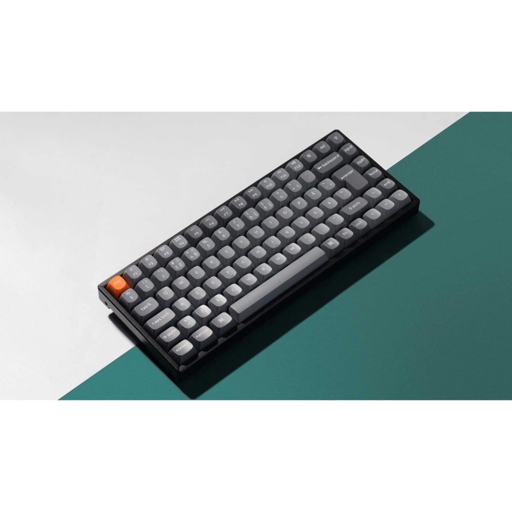 Keychron K2 Max ISO-CH avec commutateur Super Brown – Clavier sans fil 75 %