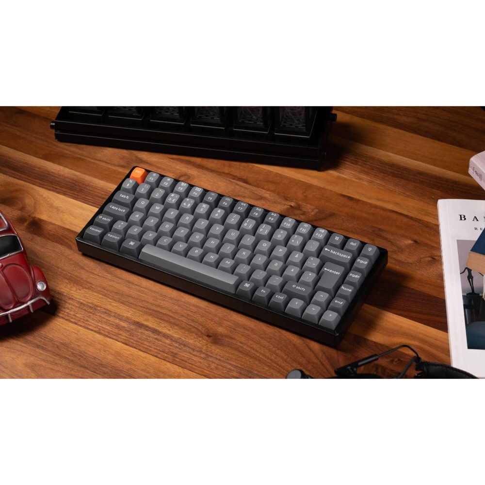 Keychron K2 Max ISO-CH avec commutateur Super Brown – Clavier sans fil 75 %
