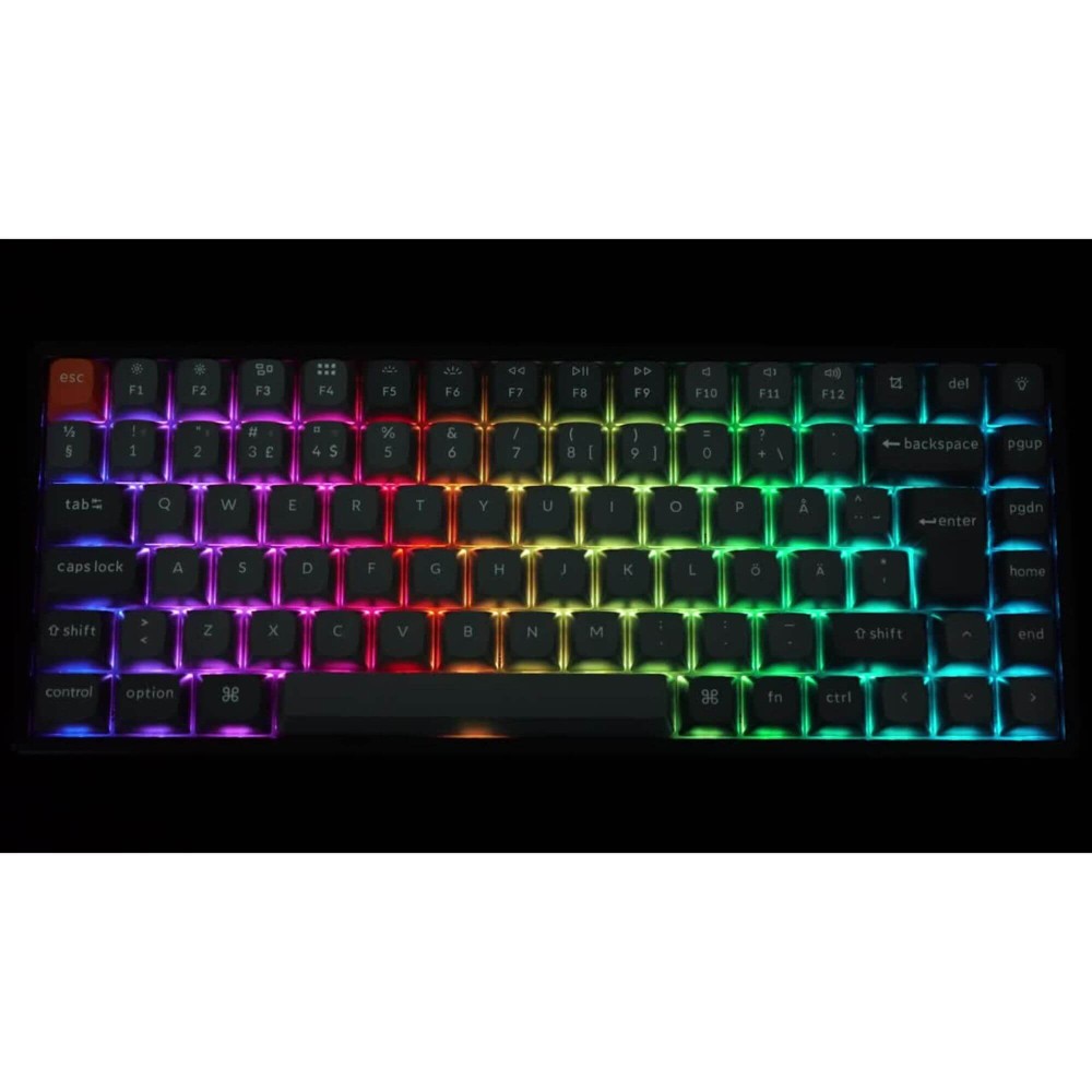 Keychron K2 Max ISO-CH avec commutateur Super Brown – Clavier sans fil 75 %