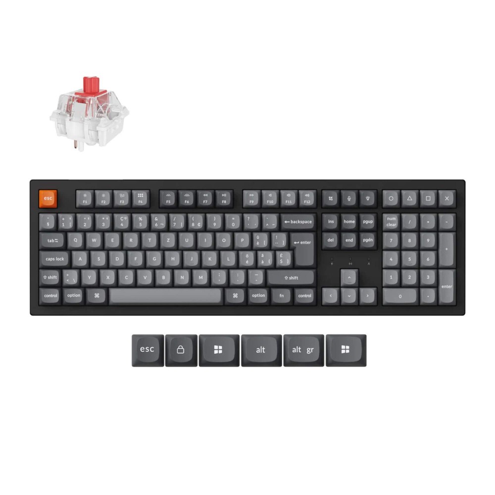 Keychron K10 Max Red Switch (ISO-CH)
