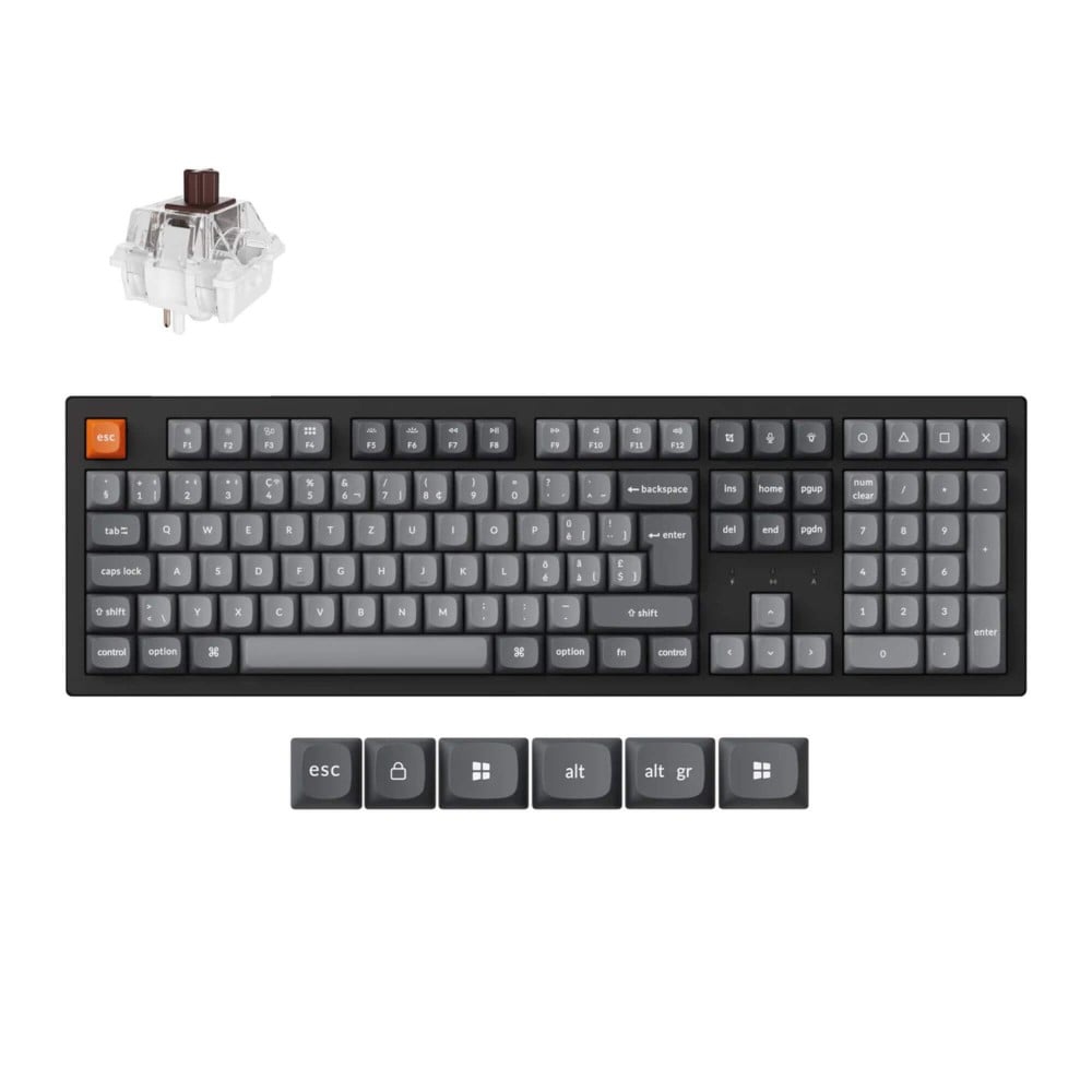 Keychron K10 Max Brown Switch (ISO-CH)