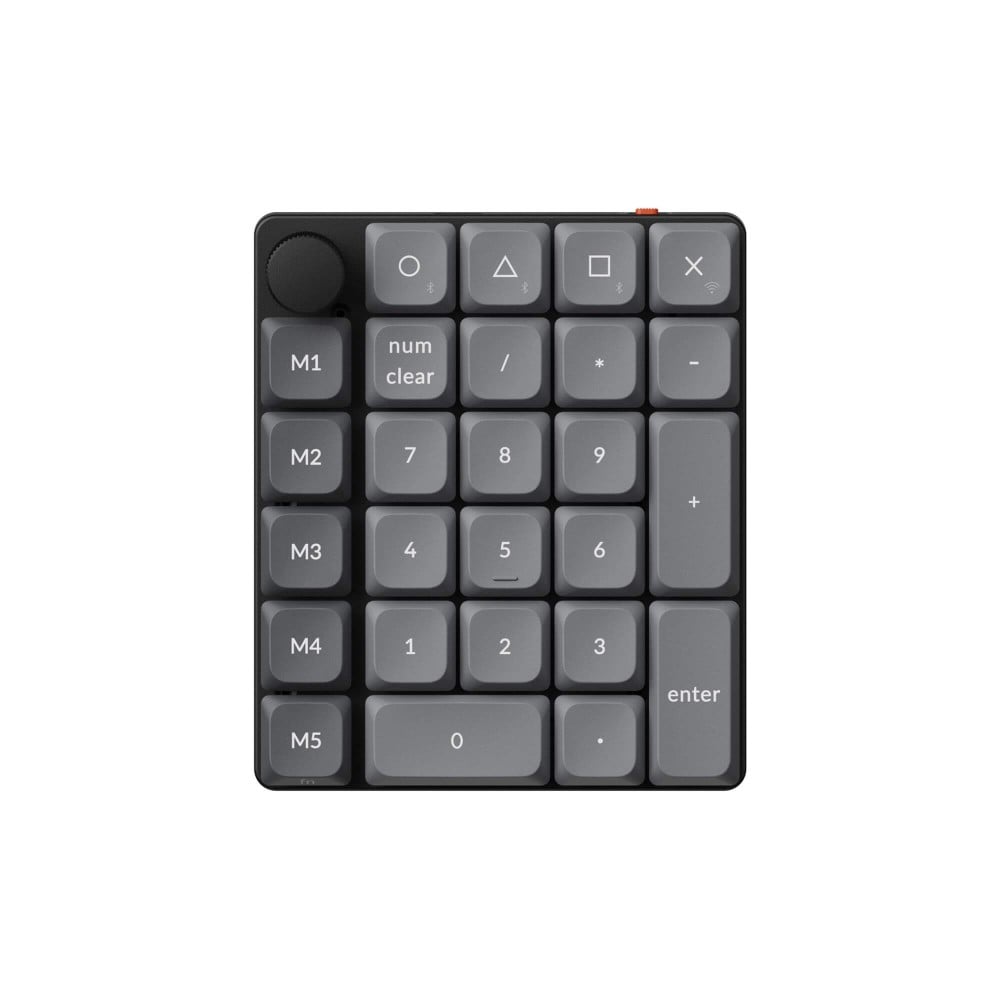 Keychron K0 Max NumPad mit Milk POM Red Switch – Wireless, QMK/VIA