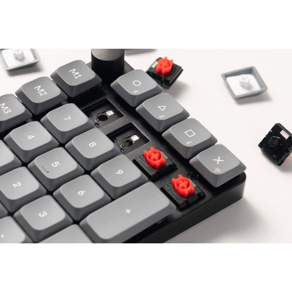 Keychron K0 Max NumPad mit Milk POM Red Switch – Wireless, QMK/VIA