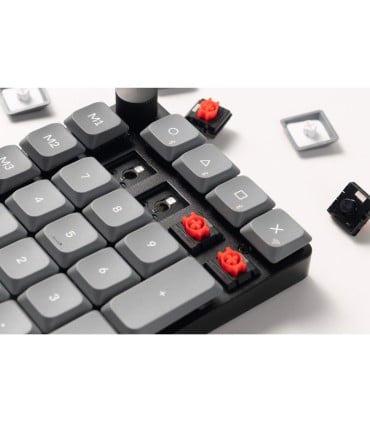 Keychron K0 Max NumPad mit Milk POM Red Switch – Wireless, QMK/VIA