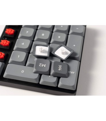 Keychron K0 Max NumPad mit Milk POM Red Switch – Wireless, QMK/VIA