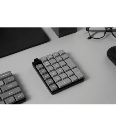 Keychron K0 Max NumPad mit Milk POM Red Switch – Wireless, QMK/VIA
