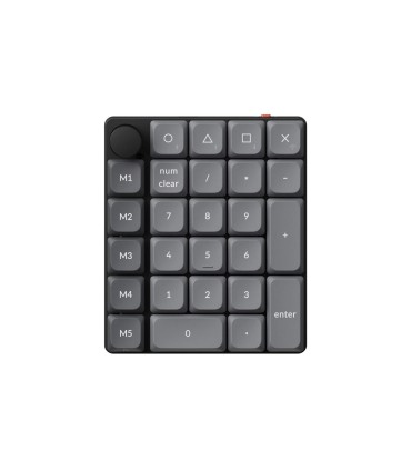 Keychron K0 Max NumPad mit Milk POM Banana Switch – Wireless, Hot-Swap