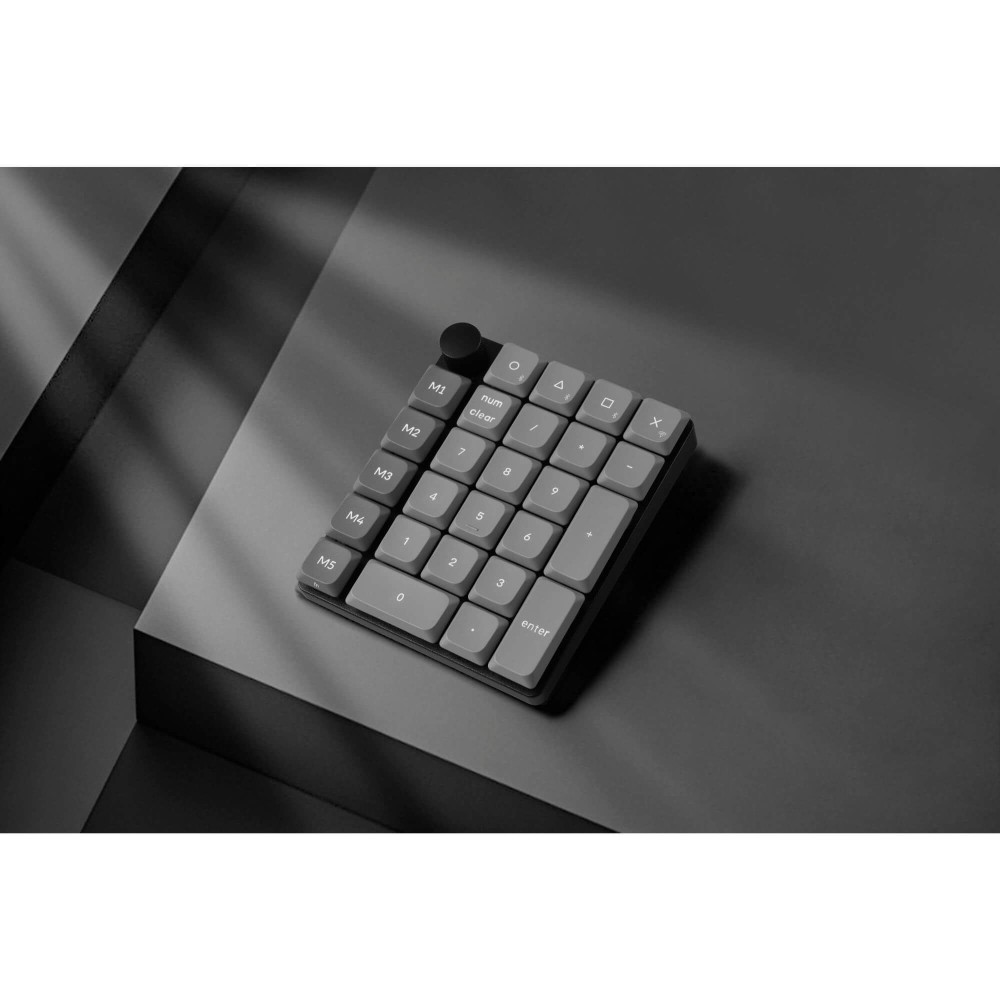 Keychron K0 Max NumPad mit Milk POM Banana Switch – Wireless, Hot-Swap