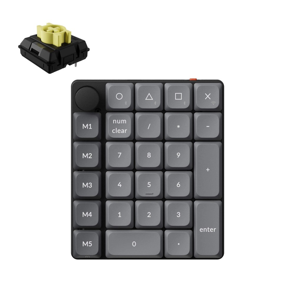 Keychron K0 Max Noir QMK Banana Switch NumberPad