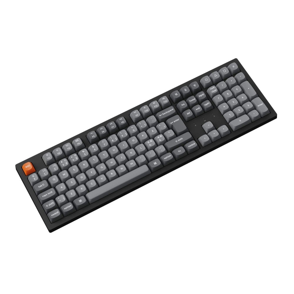 Keychron K10 Max ISO-CH – Full-Size Wireless Keyboard mit Super Red Switches