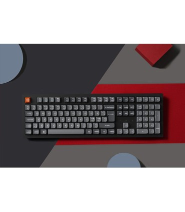 Keychron K10 Max ISO-CH - Clavier sans fil pleine taille avec commutateurs super rouges