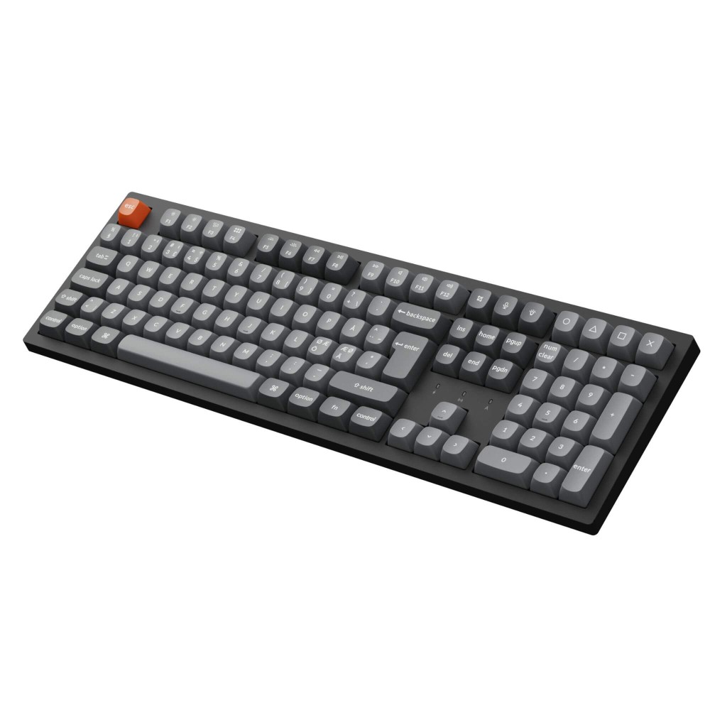 Keychron K10 Max ISO-CH - Clavier sans fil pleine taille avec commutateurs Super Brown