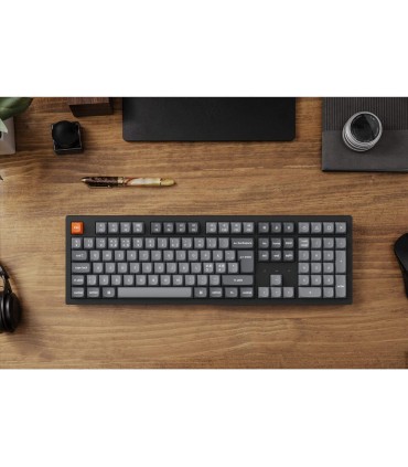 Keychron K10 Max ISO-CH – Clavier sans fil pleine taille avec super interrupteurs bananes