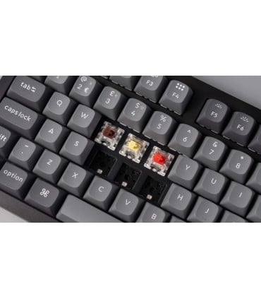 Keychron K10 Max ISO-CH – Full-Size Wireless Keyboard mit Super Red Switches