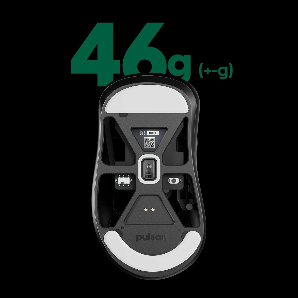 Souris de jeuPulsar Feinmann F01 – 46g, capteur XS-1, interrogation 8K