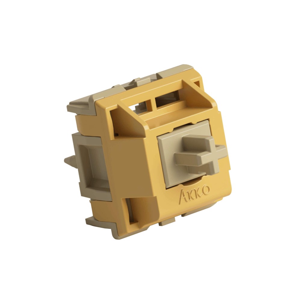 Akko Interrupteur doux-amer - 5 broches (45 pièces) lubrifié