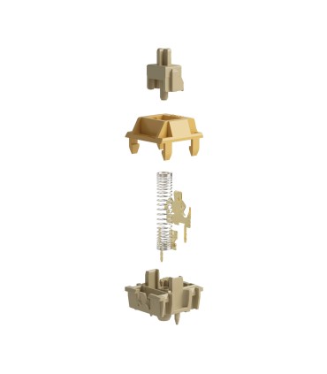 Akko Interrupteur tactile doux-amer – 48gf, 3,8 mm, 5 broches (45 pièces)