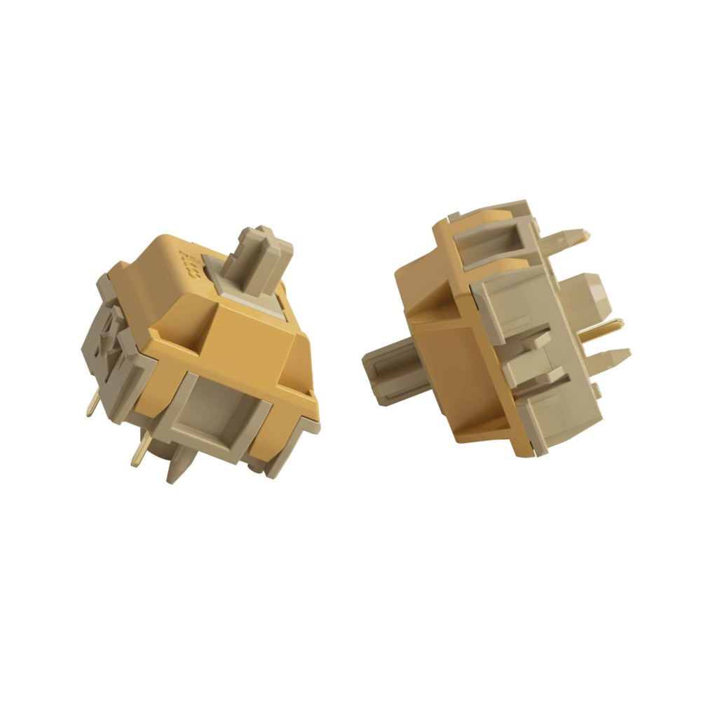 Akko Bittersweet Tactile Switch – 48gf, 3.8 mm, 5-Pin (45 Stk)