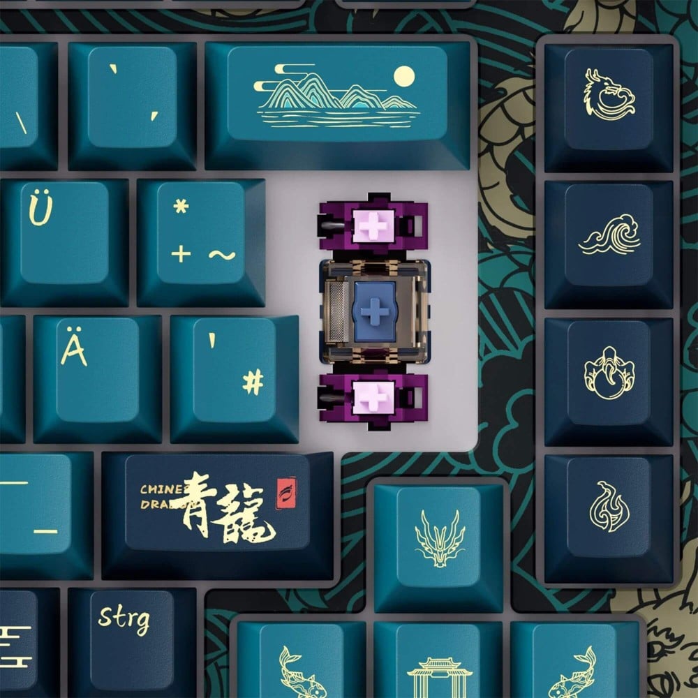 Akko MOD 007 V3 HE Année du Dragon ISO-CH Clavier à effet Hall