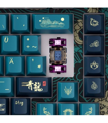 Akko MOD 007 V3 HE Year of Dragon ISO-CH Hall-Effekt Tastatur