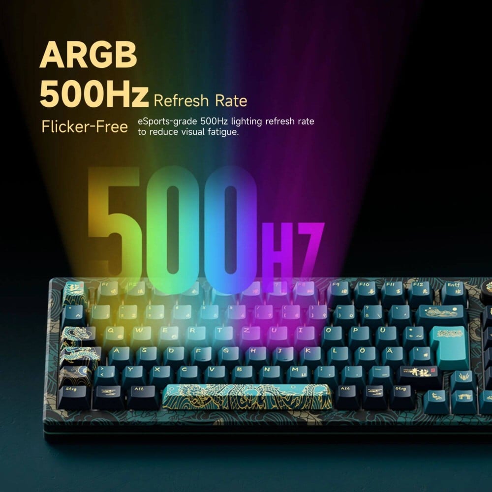 Akko MOD 007 V3 HE Year of Dragon ISO-CH Hall-Effekt Tastatur