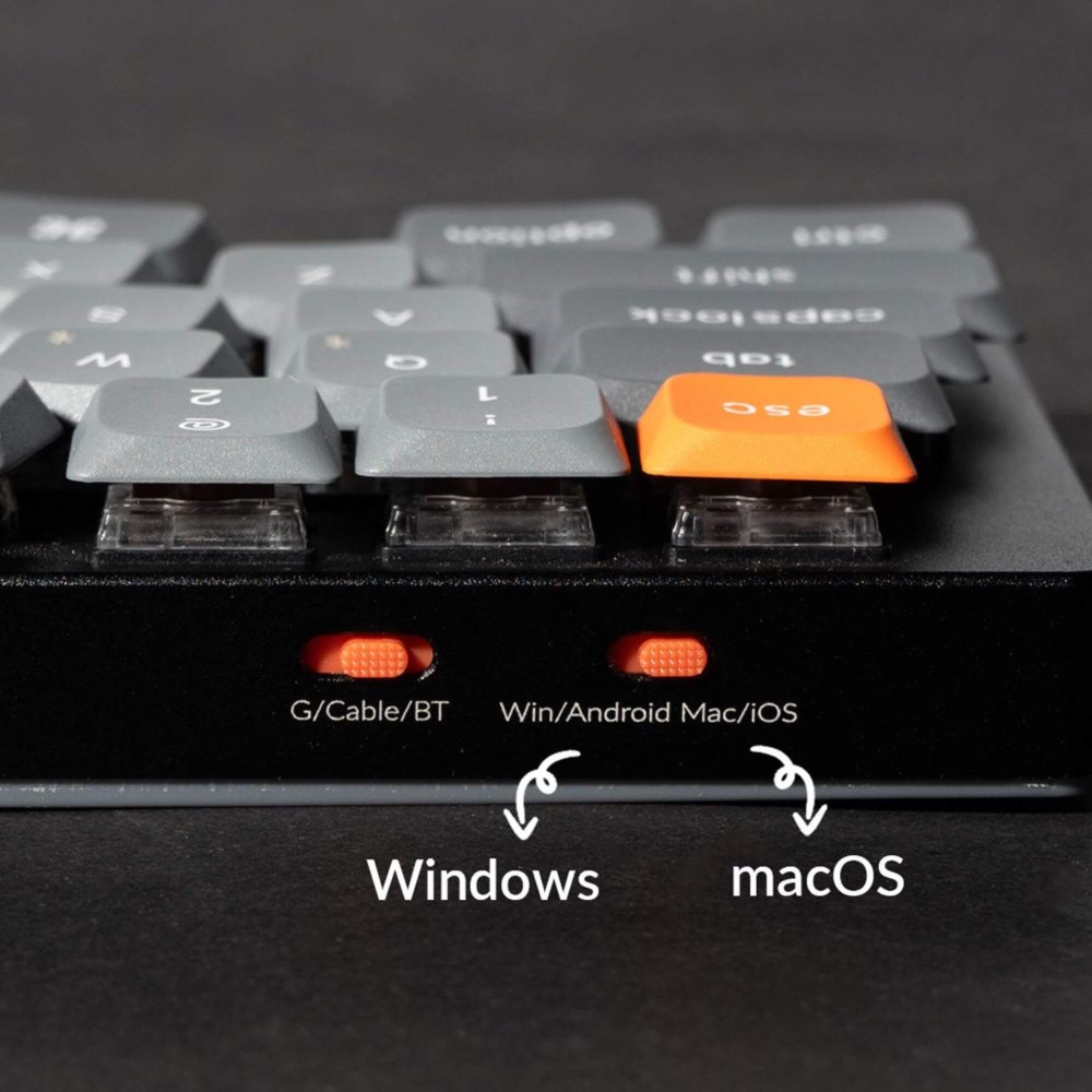 Keychron K11 Max ANSI – 65% Alice Layout, Red Switch, Wireless