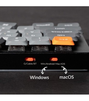 Keychron K11 Max ANSI – 65% Alice Layout, Red Switch, Wireless