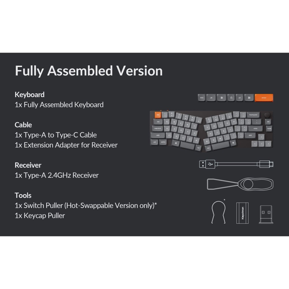 Keychron K11 Max ANSI – 65% Alice Layout, Brown Switch, Wireless