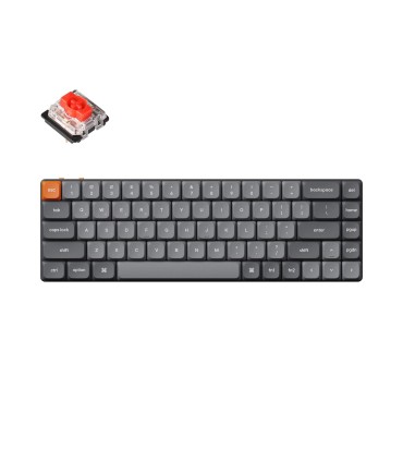Keychron K7 Max ANSI - Clavier mécanique sans fil à profil bas à 65 %