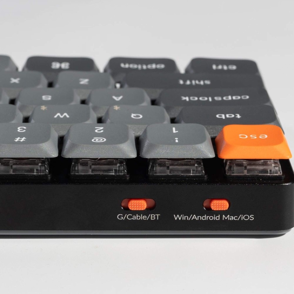 Keychron K7 Max ANSI - Clavier mécanique sans fil à profil bas à 65 %
