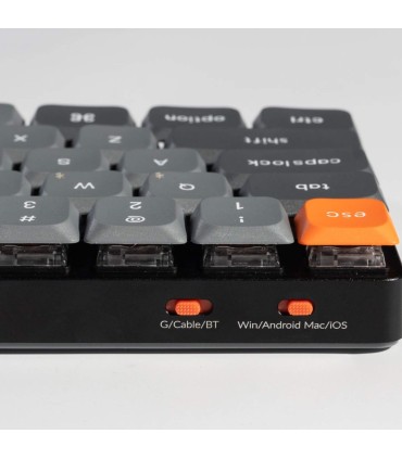 Keychron K7 Max ANSI - Clavier mécanique sans fil à profil bas à 65 %