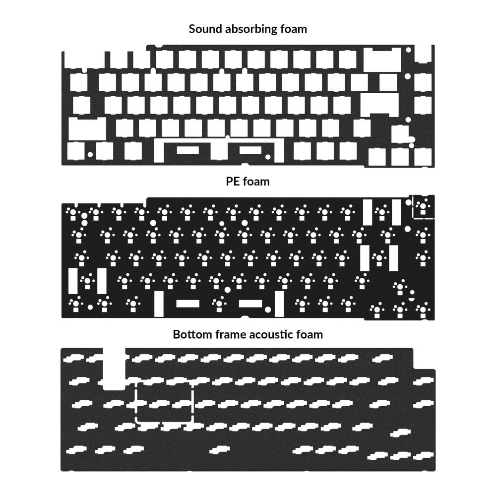 Keychron Q2/Q2 Pro/Q2 Max Acoustic Upgrade Kit