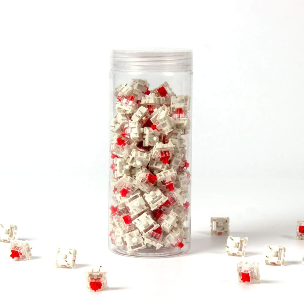 Gateron Red Switch Set – 110 commutateurs linéaires pour les jeux et le bureau