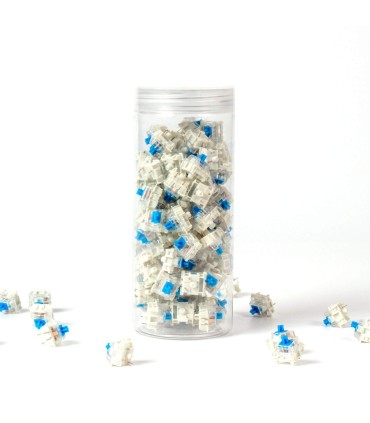 Gateron Blue Switch Set - 110 interrupteurs cliquables avec retour sonore